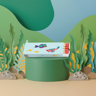Pour la fin d&rsquo;année scolaire, la bougie Cactus Aquatique des bougies de Charroux
