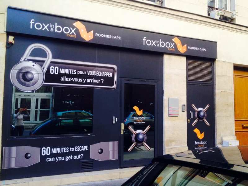 Fox in a box – devanture