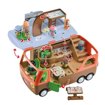 Klorofil - Le Food Truck - Jouet Enfant - Développe Ton Imagination -  Curiosité - Motricité - Dès 18 Mois et + : : Jeux et Jouets